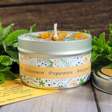 Load image into Gallery viewer, Lughnasadh Ritual Candle – Blackberry Bread Soy Candle for Harvest, Gratitude & Late Summer Rituals