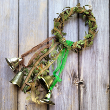 Load image into Gallery viewer, Witches Bells Door Wreath