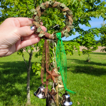Load image into Gallery viewer, Witches bells door wreath