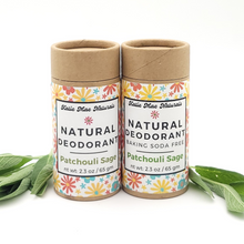 Load image into Gallery viewer, Patchouli Sage Natural Natural Deodorant - Zero Waste