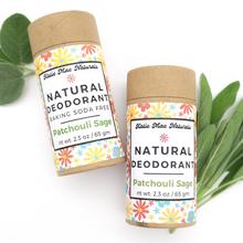 Load image into Gallery viewer, Patchouli Sage Natural Natural Deodorant - Zero Waste