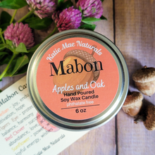 Load image into Gallery viewer, Soy wax candle for Mabon