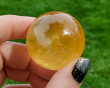 Load image into Gallery viewer, Honey Calcite Sphere