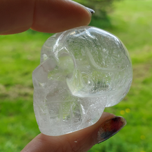 Load image into Gallery viewer, 2 inch clear quartz crystal skull