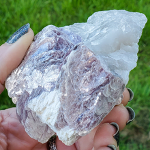 Load image into Gallery viewer, Purple Lepidolite Mica Leaf Crystal