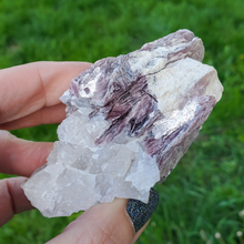 Load image into Gallery viewer, Purple Lepidolite Mica Leaf Crystal
