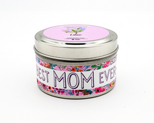 Load image into Gallery viewer, Best Mom Ever Lilac Soy Wax Candle - 6 oz