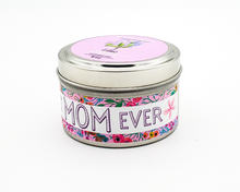 Load image into Gallery viewer, Best mom ever lilac scented soy wax candle