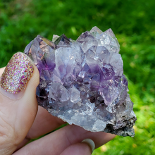 Load image into Gallery viewer, Grade A Brazilian Amethyst druzy cluster