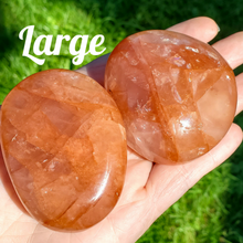 Load image into Gallery viewer, Fire quartz crystal palm stones