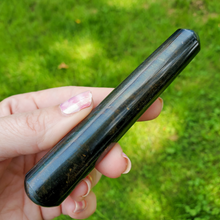 Load image into Gallery viewer, Blue Tigers eye gemstone massage wand