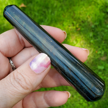 Load image into Gallery viewer, Blue Tigers eye gemstone massage wand