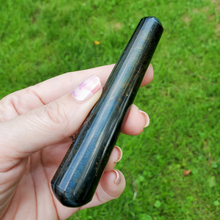Load image into Gallery viewer, Blue Tigers eye gemstone massage wand