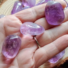 Load image into Gallery viewer, Amethyst Tumbled crystals