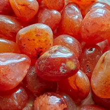 Load image into Gallery viewer, Tumbled Carnelian stones