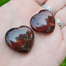 Load image into Gallery viewer, Red jasper mini hearts
