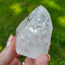 Load image into Gallery viewer, Cracked Clear Quartz Point - The Master Healer
