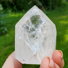 Load image into Gallery viewer, Cracked Clear Quartz Point - The Master Healer