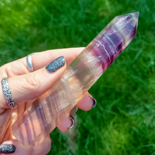 Load image into Gallery viewer, Rainbow Fluorite Point - Rainbow Fluorite Tower