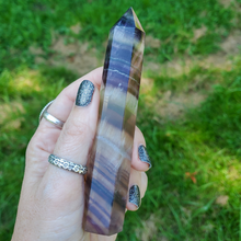 Load image into Gallery viewer, Rainbow Fluorite Point - Rainbow Fluorite Tower