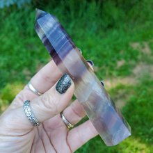 Load image into Gallery viewer, Rainbow Fluorite Point - Rainbow Fluorite Tower