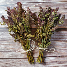 Load image into Gallery viewer, Small Self Heal Dried Herb Bundle - Dried Prunella Blossoms