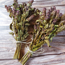Load image into Gallery viewer, Small Self Heal Dried Herb Bundle - Dried Prunella Blossoms
