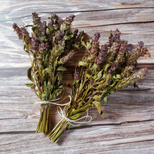 Load image into Gallery viewer, Small Self Heal Dried Herb Bundle - Dried Prunella Blossoms
