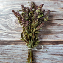 Load image into Gallery viewer, Small Self Heal Dried Herb Bundle - Dried Prunella Blossoms