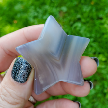 Load image into Gallery viewer, Carved gemstone star