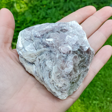 Load image into Gallery viewer, Purple lepidolite mica leaf crystal