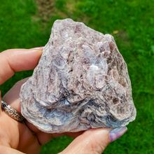 Load image into Gallery viewer, Purple lepidolite mica leaf crystal