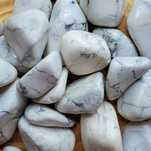 Load image into Gallery viewer, Howlite tumbled stones