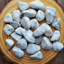 Load image into Gallery viewer, Tumbled howlite gemstones