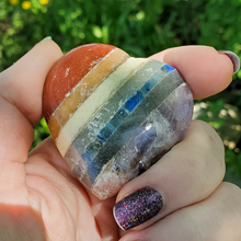 Load image into Gallery viewer, Chakra crystal heart
