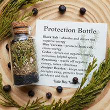 Load image into Gallery viewer, Protection spell bottle