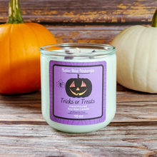 Load image into Gallery viewer, Halloween candle made with soy wax and phthalate free fragrance