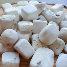 Load image into Gallery viewer, Scolecite crystals tumbled