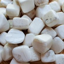 Load image into Gallery viewer, Scolecite Tumbled Gemstones, 1 inch tumbled stones