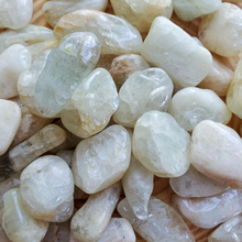 Load image into Gallery viewer, Aquamarine Tumbled Gemstones - 0.5-1 inch