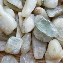 Load image into Gallery viewer, Aquamarine Tumbled Gemstones - 0.5-1 inch