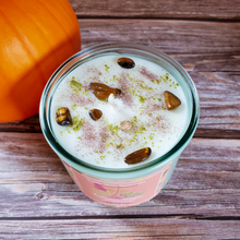 Load image into Gallery viewer, Fall Scented soy wax candle hand poured in 100% recycled glass jars