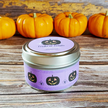 Load image into Gallery viewer, Tricks or Treats Halloween Candle - 6 oz