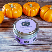 Load image into Gallery viewer, Tricks or Treats Halloween Candle - 6 oz