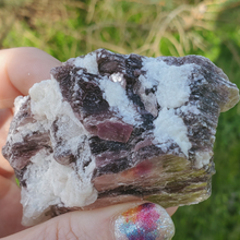 Load image into Gallery viewer, Purple lepidolite mica leaf crystal