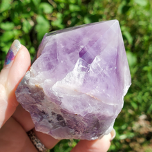 Load image into Gallery viewer, Large Natural Amethyst Top Polished Point