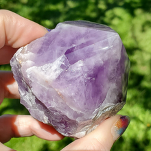 Load image into Gallery viewer, Large Natural Amethyst Top Polished Point