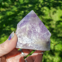 Load image into Gallery viewer, Large Natural Amethyst Top Polished Point