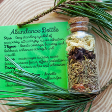 Load image into Gallery viewer, Abundance spell bottle