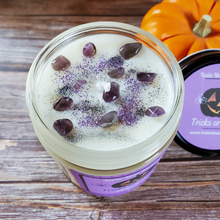 Load image into Gallery viewer, Tricks or Treats Halloween Soy Wax Candle - 9 oz